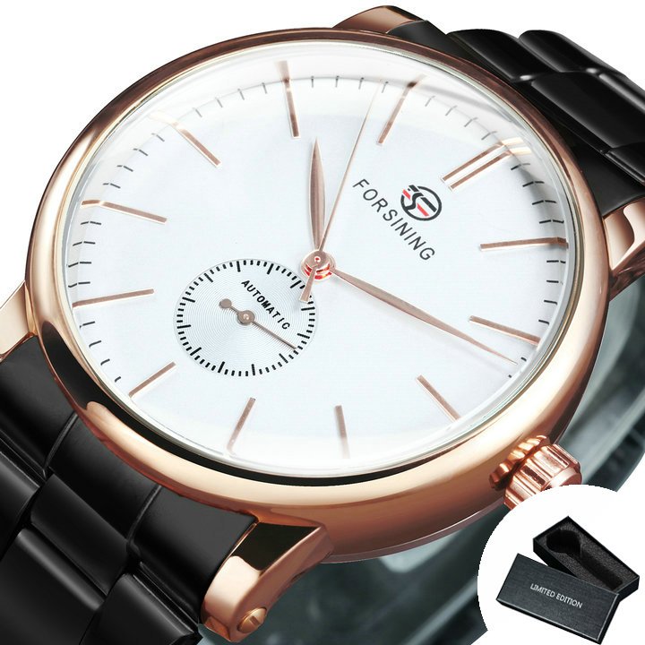 Forsining Simple Mens Watch Automatic Mechanical 11