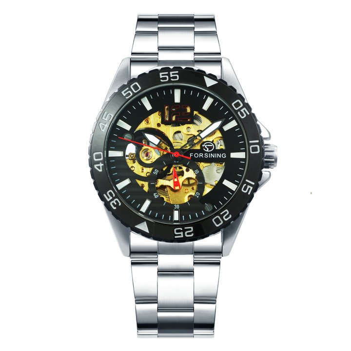 Automatic Mechanical Skeleton Luxury Stainless Steel 14