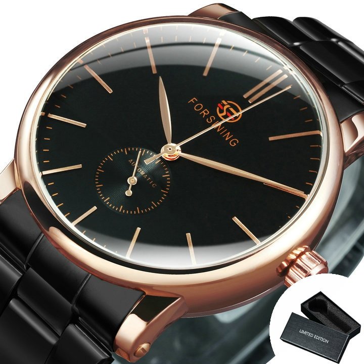 Forsining Luxury Wristwatches Design Steel Strap 11