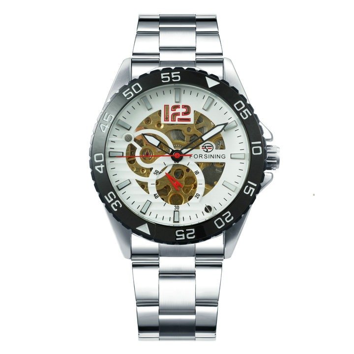 Automatic Mechanical Skeleton Luxury Stainless Steel 7