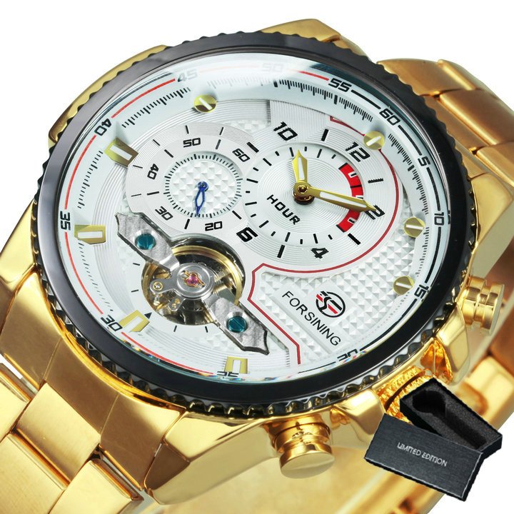 FORSINING Tourbillon Sport Watch Mechanical Wristwatches 9