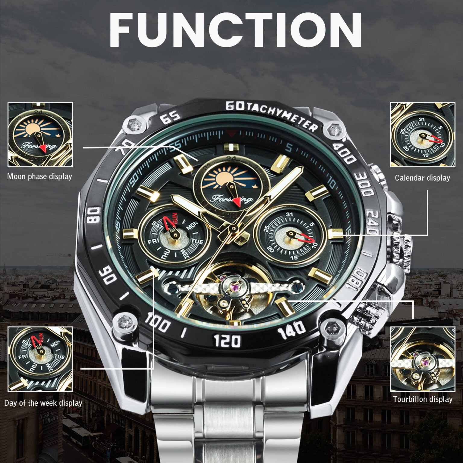 Mens Archives - FORSINING WATCHES - OFFICIAL SITE