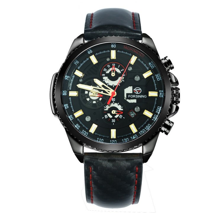 Forsining Military Sports Luxury Chronograph Date 10