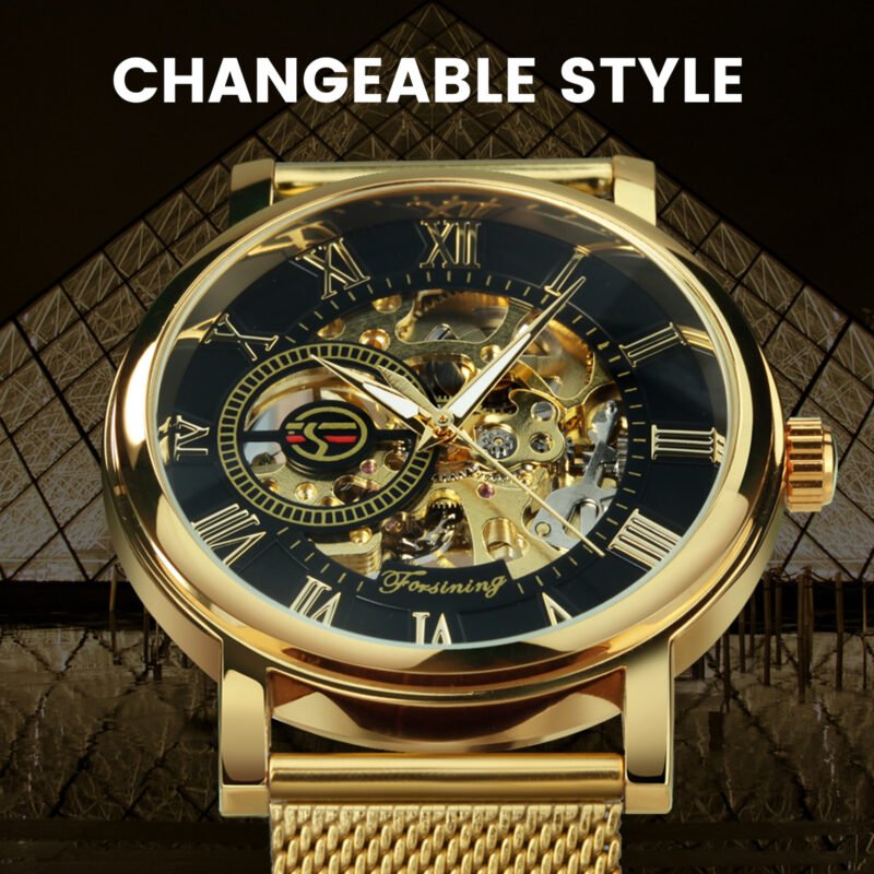 Forsining Automatic Mechanical Luxury Fashion Unisex 2