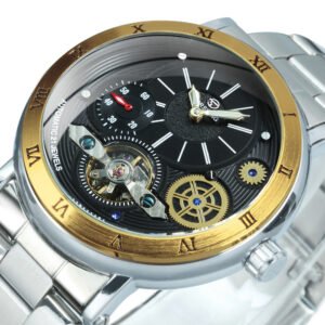 FORSINING Tourbillon Mechanical Luxury Clocks 1