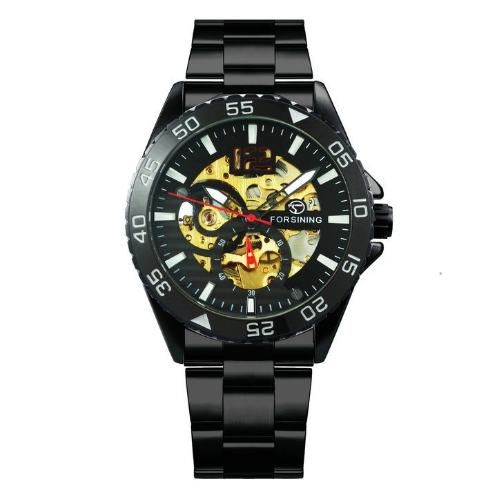 Automatic Mechanical Skeleton Luxury Stainless Steel 10