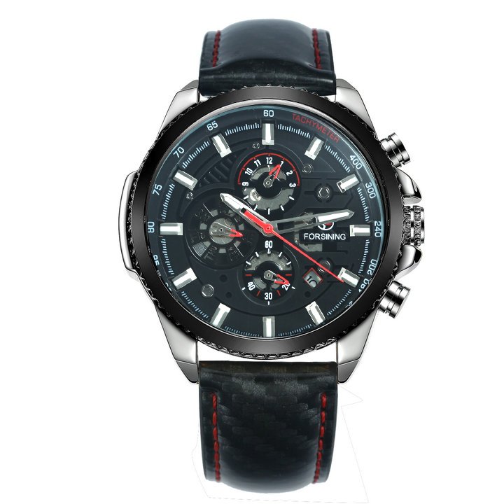 Forsining Military Sports Luxury Chronograph Date 16