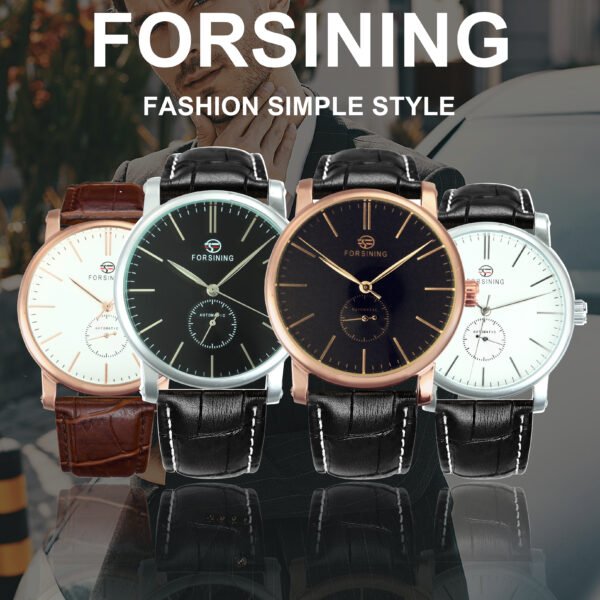 Forsining Mechanical Minimalist Wristwatch Classic 2