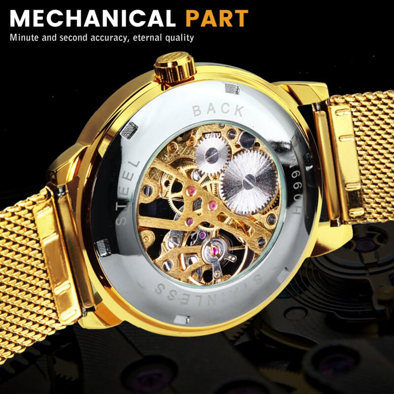 Forsining Automatic Mechanical Luxury Fashion Unisex 5