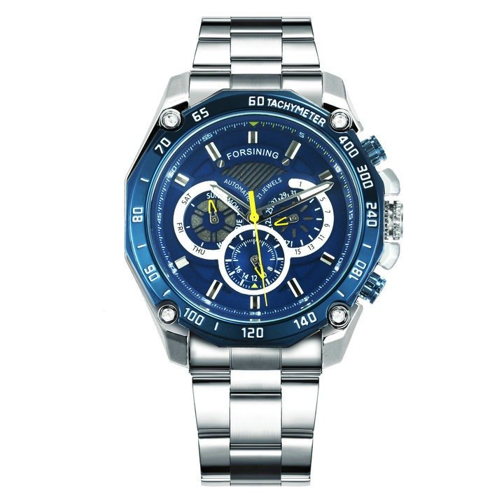 FORSINING Pilot Watch Automatic Casual Military 15